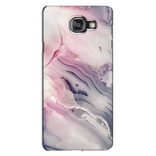 Мраморный чехол на Samsung Galaxy A7 2016 / A7100 / A710F (VPrint) – Пурпурный Мрамор