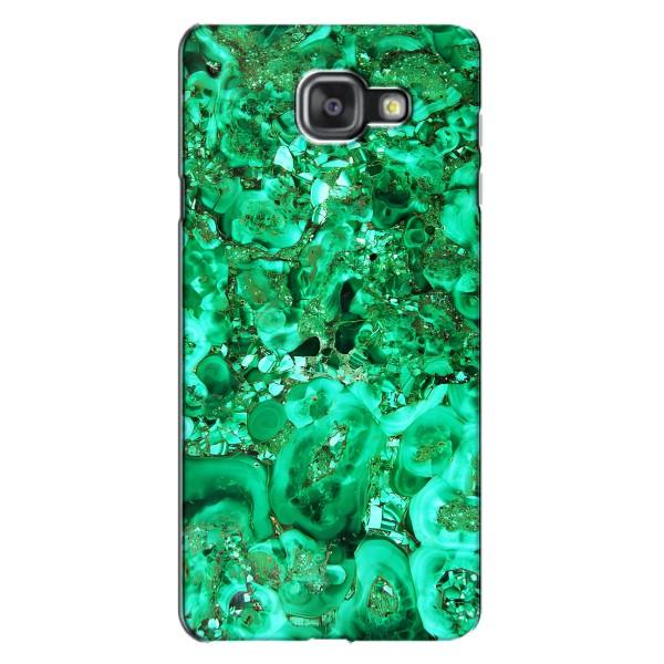 Мраморный чехол на Samsung Galaxy A7 2016 / A7100 / A710F (VPrint) – Салатный Мрамор