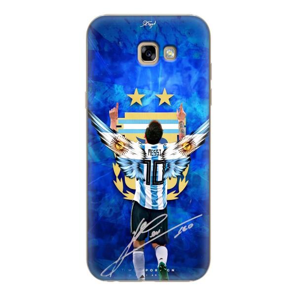 Чехлы для Samsung Galaxy A7 2017 / A720 / A720F (Leo чемпион) (AlphaPrint) – Месси сборная