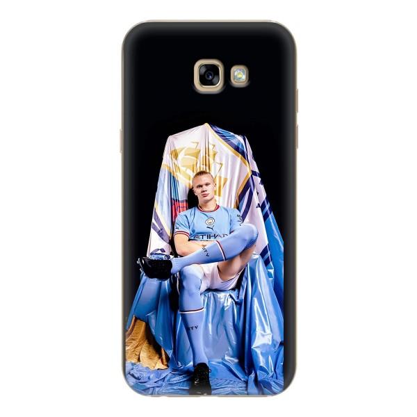 Чехлы с футболистом Ерлинг Холанд для Samsung Galaxy A7 2017 / A720 / A720F (AlphaPrint) – футболист Холанн