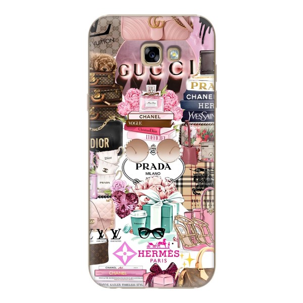 Чехол (Dior, Prada, YSL, Chanel) для Samsung Galaxy A7 2017 / A720 / A720F – Бренды