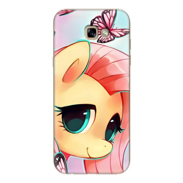 Чехол для Самсунг АйСемь 2017, АйСемьсотДвадцать, АйСемьсотДвадцатьФ - (Единорожки - Новинки) (AlphaPrint) – Племя единорогов