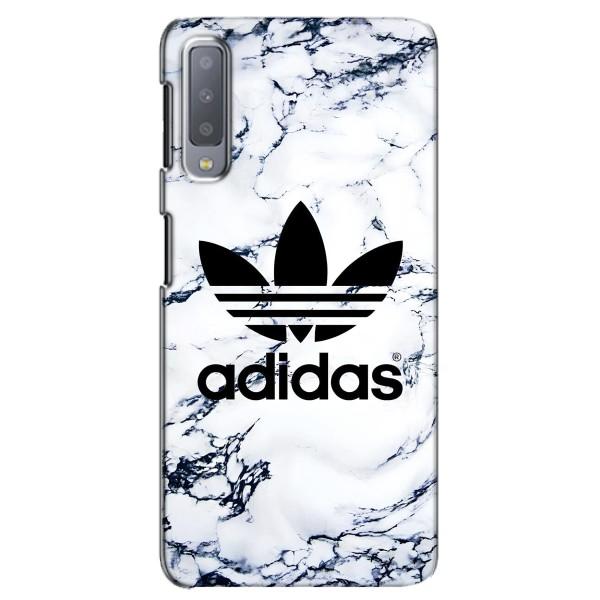 Чохли Адидас для Samsung Galaxy A7-2018, A750 (AlphaPrint) – Адідас на мраморі