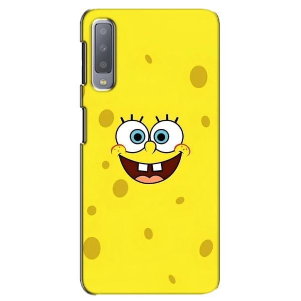 Чехол для Ребёнка на Самсунг А7-2018, А750 (VPrint) – Мордашка Спанч Боба