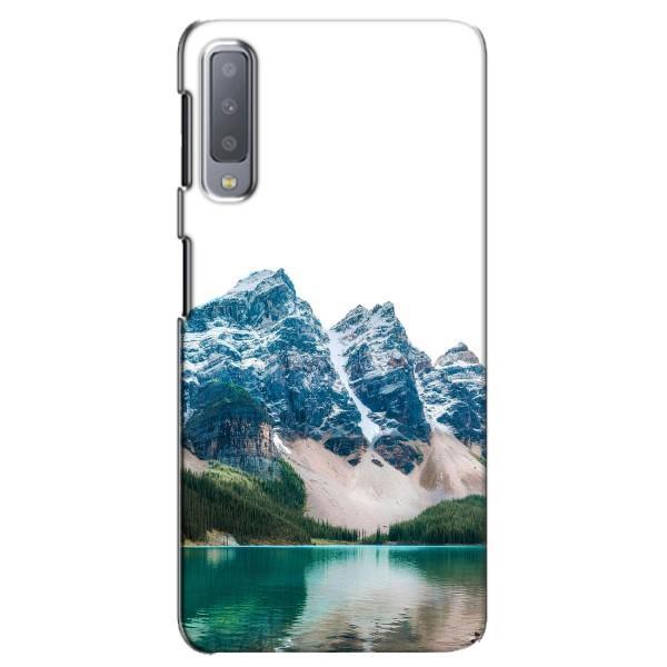 Силиконовый чехол с КАРТИНКАМИ лето для Samsung Galaxy A7-2018, A750 (AlphaPrint) – Гори