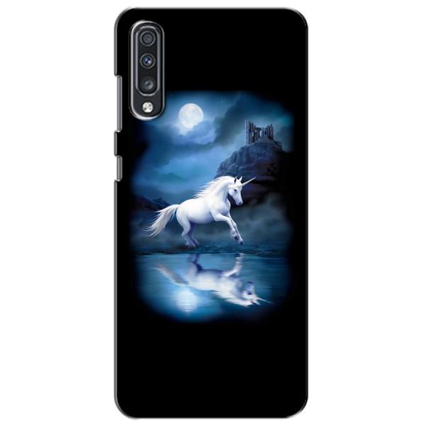 Чехол для Самсунг А70 (2019) - (Единорожки - Новинки) (AlphaPrint) – Единорог