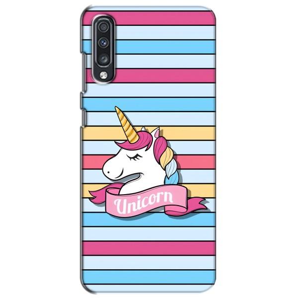 Чехол для Самсунг А70 (2019) - (Единорожки - Новинки) (AlphaPrint) – Unicorn