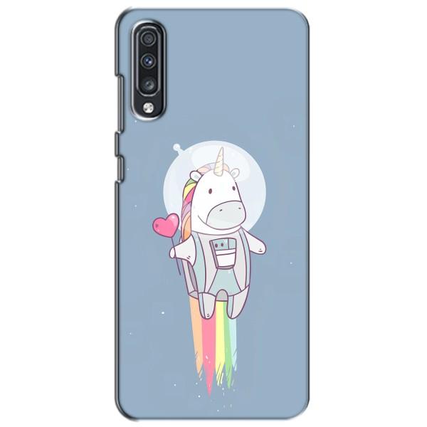 Чохол Unicorn на Samsung Galaxy A70 2019 (A705F) – Єдинорог космонавт