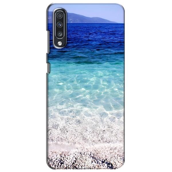 Силіконовий чохол з КАРТИНКАМИ літо для Samsung Galaxy A70 2019 (A705F) (AlphaPrint) – Море