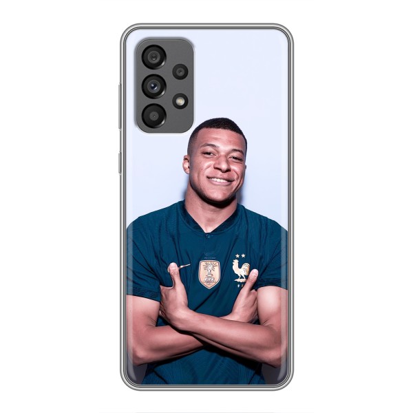 Чехол (TPU) с Футболистом на Samsung Galaxy A73 (5G) – Мбаппешичка