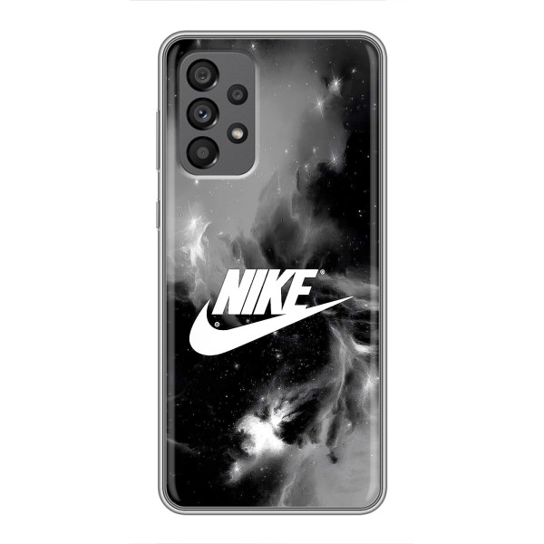 Чехол с логотипом Найк на Samsung Galaxy A73 (5G) – Найк дымчатый
