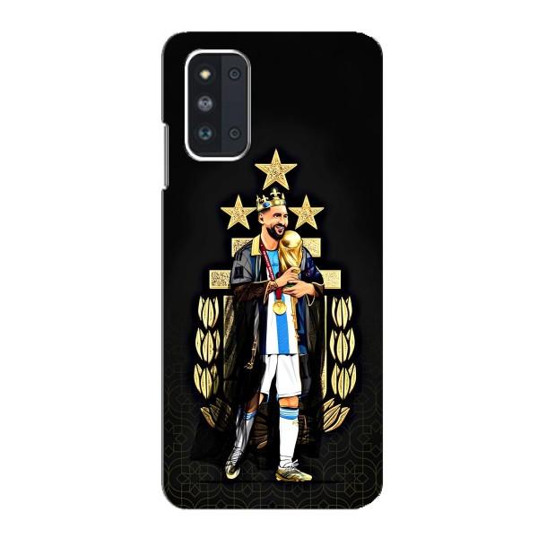 Чохли для Samsung Galaxy F52 5G (E526) (Leo чемпіон) (AlphaPrint) – Мессі Король