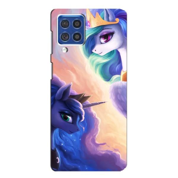 Чехол для Самсунг Ф62 - (Единорожки - Новинки) (AlphaPrint) – Единорожки