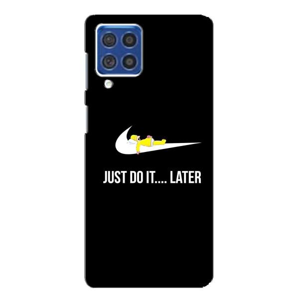 Чехол с логотипом Найк на Samsung Galaxy F62 – Nike just do it