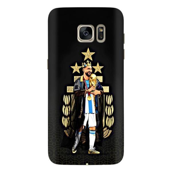 Чохли для Samsung Galaxy S7 Еdge / G935 (Leo чемпіон) (AlphaPrint) – Мессі Король