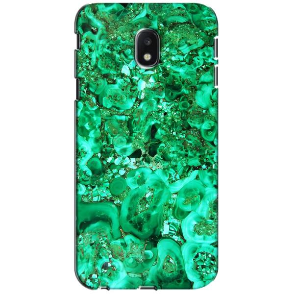 Мраморний чехол на Samsung Galaxy J3 2017 (J330FN европейская версия) (VPrint) – Салатовий Мрамор