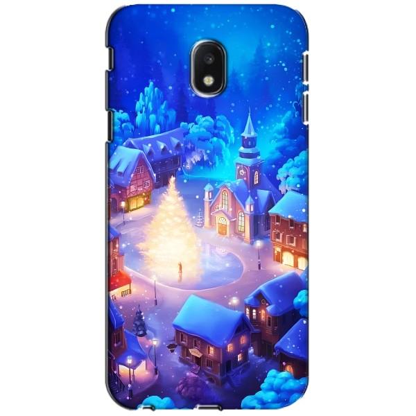 Різдвяні Чохли для Samsung Galaxy J3 2017 (J330FN европейская версия) (VPrint) – Різдвяне місто