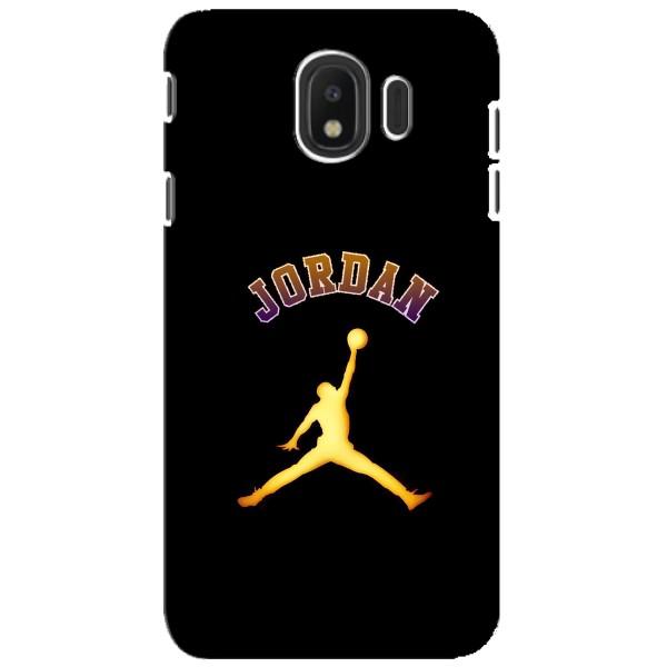 Чехлы для Samsung Galaxy J4 2018, SM-J400F - с картинкой JORDAN (AlphaPrint) – Jordan Gold