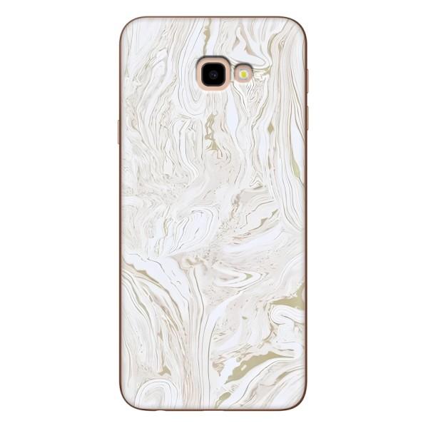 Мраморный чехол на Samsung Galaxy J4+, J4 Plus, J415 (VPrint) – Белый мрамор
