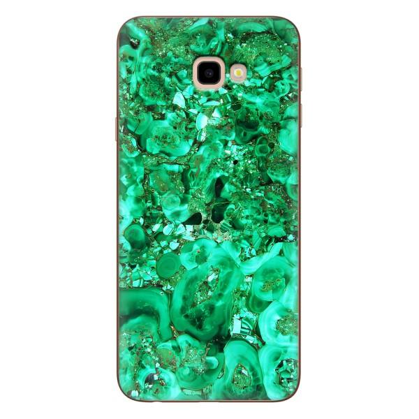 Мраморный чехол на Samsung Galaxy J4+, J4 Plus, J415 (VPrint) – Салатный Мрамор