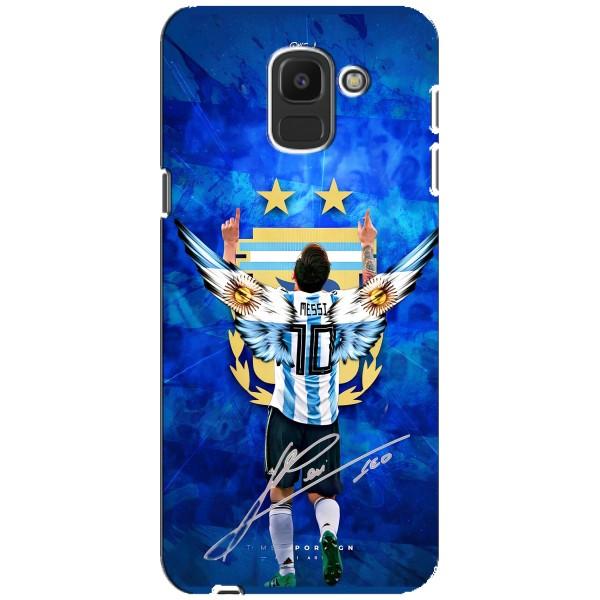 Чохли для Samsung Galaxy J6 2018, J600F (Leo чемпіон) (AlphaPrint) – Мессі збірна
