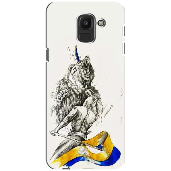 Чохли (Доброго вечора, ми за України) для Самсунґ Дж6 2018 (AlphaPrint) – Перемога