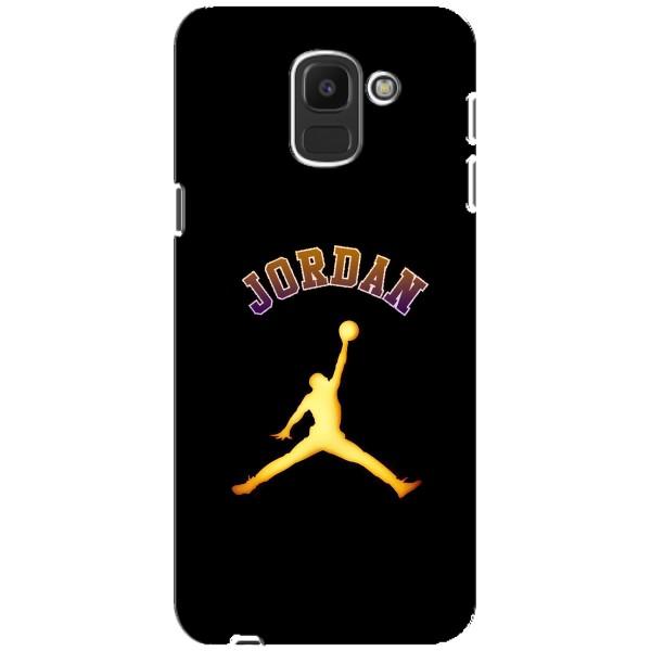 Чехлы для Samsung Galaxy J6 2018, J600F - с картинкой JORDAN (AlphaPrint) – Jordan Gold