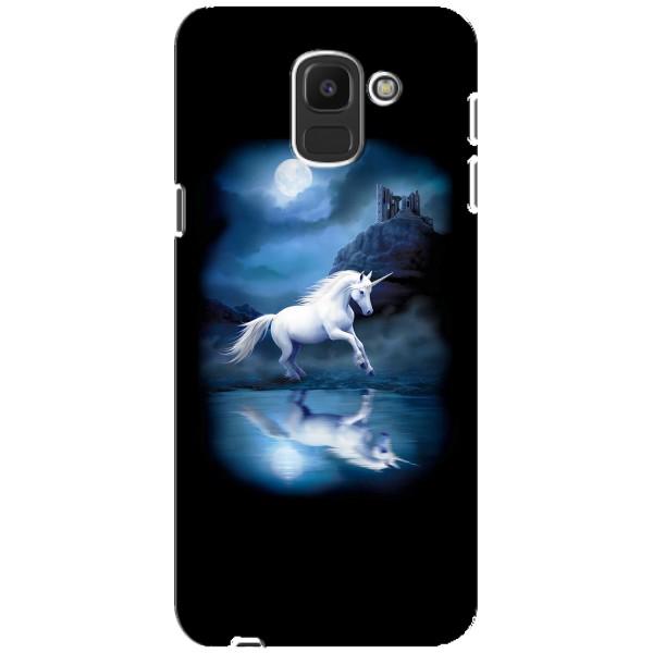 Чохол для Самсунґ Дж6 2018 - (Єдинорожки - Новинки) (AlphaPrint) – Єдиноріг