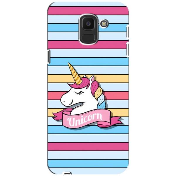 Чохол для Самсунґ Дж6 2018 - (Єдинорожки - Новинки) (AlphaPrint) – Unicorn