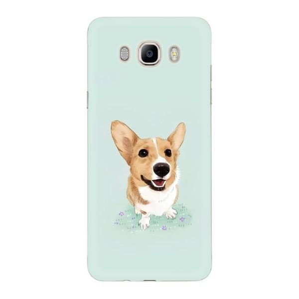 Чохли з собаками для Samsung Galaxy J7 2016 / J710 / J7108 (VPrint) – Коргі