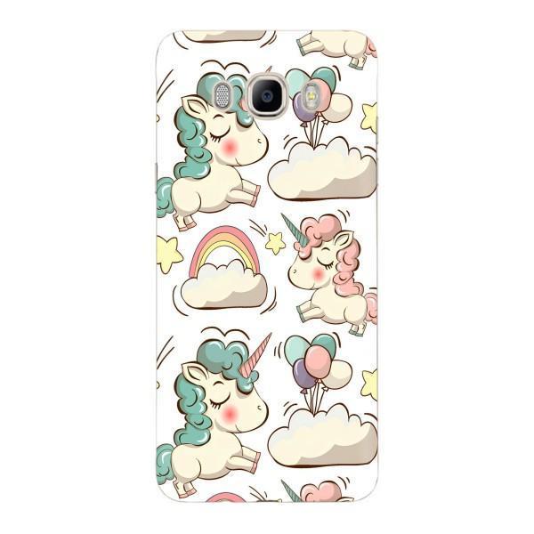 Чохол для Samsung J7 2016, J710, J7108 - (Єдинорожки - Новинки) (AlphaPrint) – Єдиноріжки