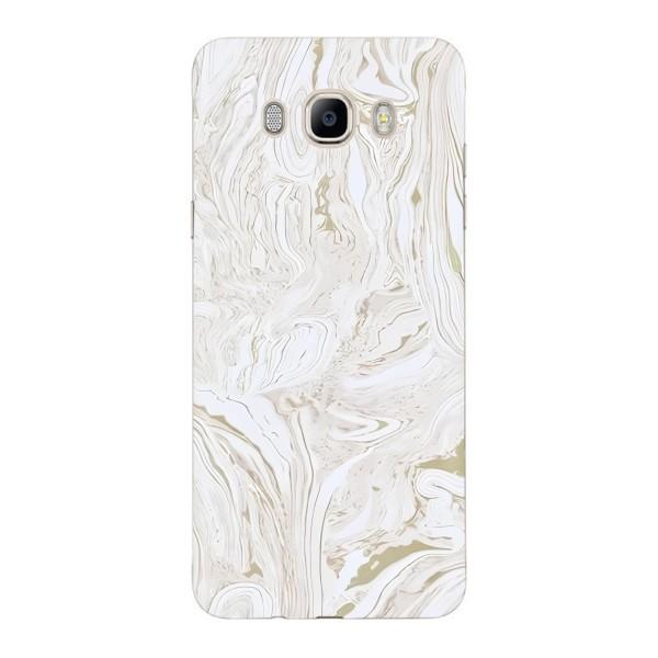 Мраморный чехол на Samsung Galaxy J7 2016 / J710 / J7108 (VPrint) – Белый мрамор