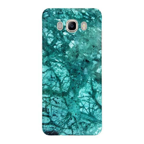 Мраморный чехол на Samsung Galaxy J7 2016 / J710 / J7108 (VPrint) – Зеленый мрамор