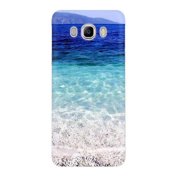 Силиконовый чехол с КАРТИНКАМИ лето для Samsung Galaxy J7 2016 / J710 / J7108 (AlphaPrint) – Море