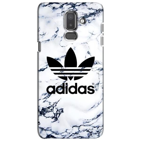 Чохли Адидас для Samsung Galaxy J8-2018, J810 (AlphaPrint) – Адідас на мраморі