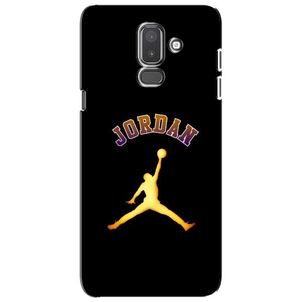 Чохли для Samsung Galaxy J8-2018, J810 - з картинкою JORDAN (AlphaPrint) – Jordan Gold