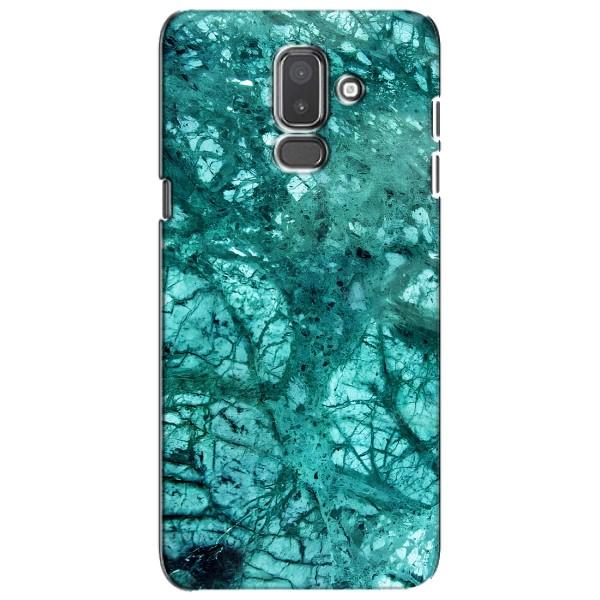 Мраморний чехол на Samsung Galaxy J8-2018, J810 (VPrint) – Зелений мрамор