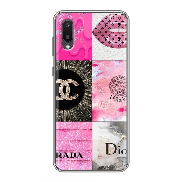 Чехол (Dior, Prada, YSL, Chanel) для Samsung Galaxy M02 (M022) – Модница