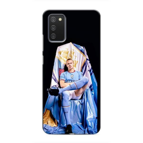 Чехлы с футболистом Ерлинг Холанд для Samsung Galaxy M02s (AlphaPrint) – футболист Холанн