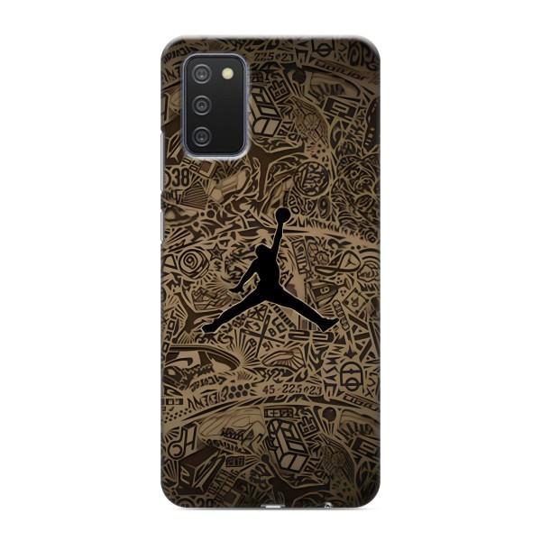 Чехлы для Samsung Galaxy M02s - с картинкой JORDAN (AlphaPrint) – Logo Jordan