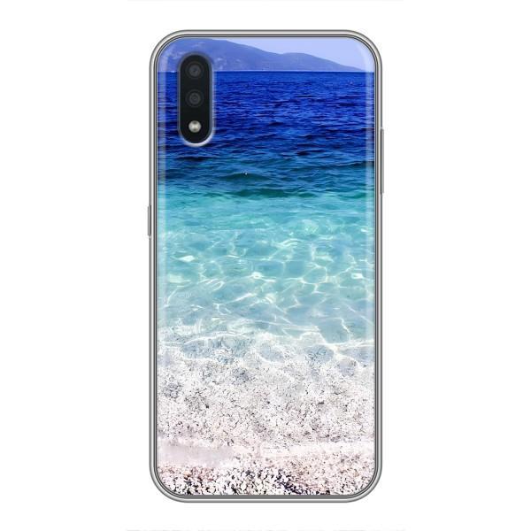 Силиконовый чехол с КАРТИНКАМИ лето для Samsung Galaxy M10 (M105) (AlphaPrint) – Море