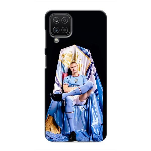 Чехлы с футболистом Ерлинг Холанд для Samsung Galaxy M12 (AlphaPrint) – футболист Холанн