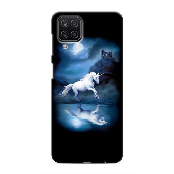 Чехол для Самсунг М12 - (Единорожки - Новинки) (AlphaPrint) – Единорог