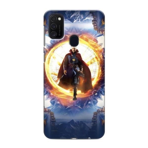 Чехлы с героями Марвел Samsung Galaxy M21 (VPrint)