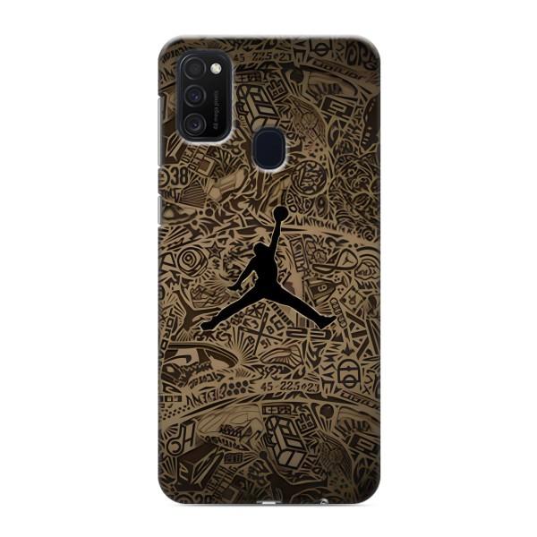 Чехлы для Samsung Galaxy M21 - с картинкой JORDAN (AlphaPrint) – Logo Jordan