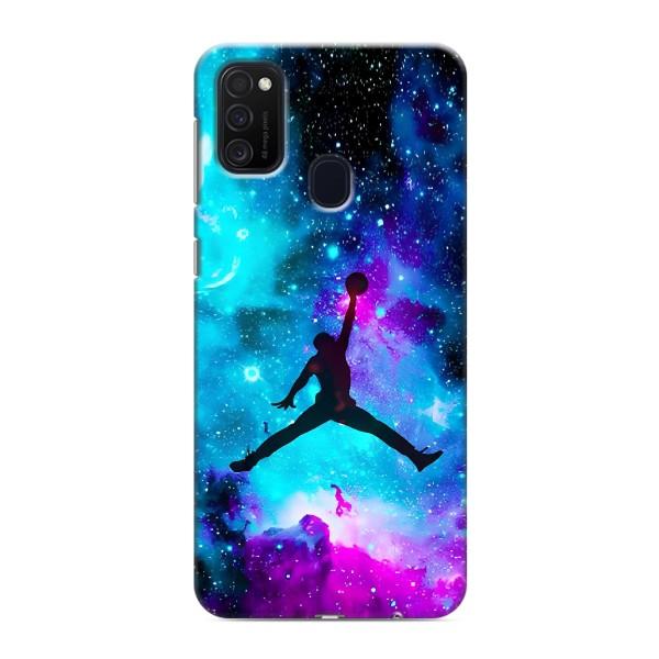 Чехлы для Samsung Galaxy M21 - с картинкой JORDAN (AlphaPrint) – Яркий Джордан
