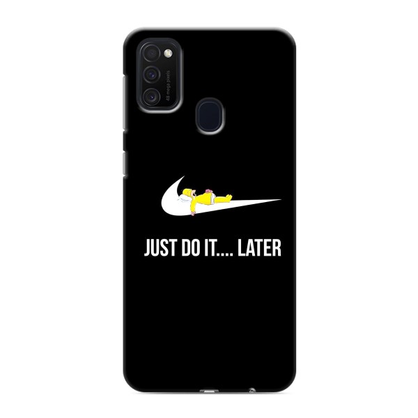 Чехол с логотипом Найк на Samsung Galaxy M21s – Nike just do it