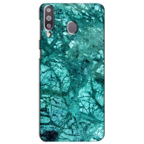 Мраморный чехол на Samsung Galaxy M30 (M305) (VPrint) – Зеленый мрамор