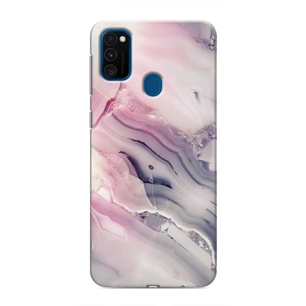 Мраморный чехол на Samsung Galaxy M31 (VPrint) – Пурпурный Мрамор