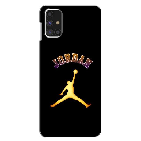 Чехлы для Samsung Galaxy M31s - с картинкой JORDAN (AlphaPrint) – Jordan Gold
